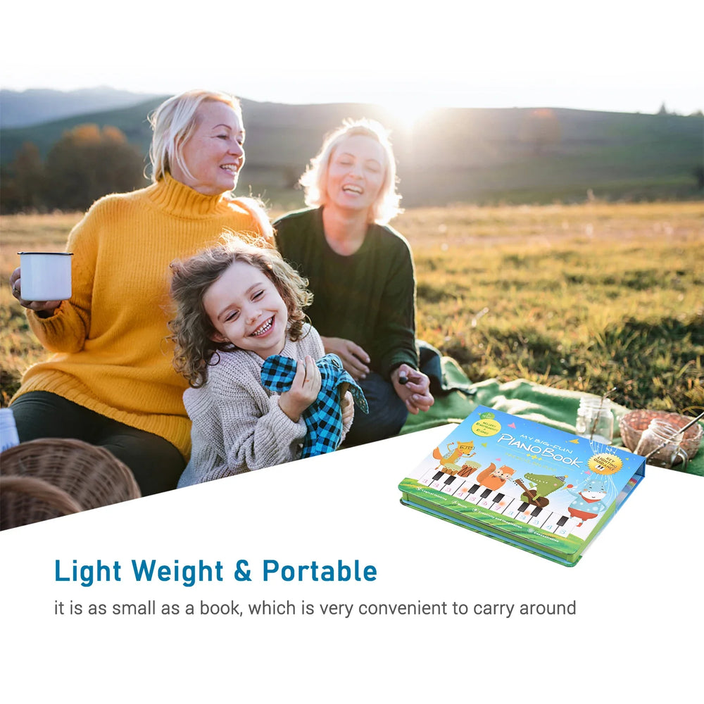Melody Explorer Muzikaal Speelboek Piano – Leer Spelenderwijs Muziek & Creativiteit