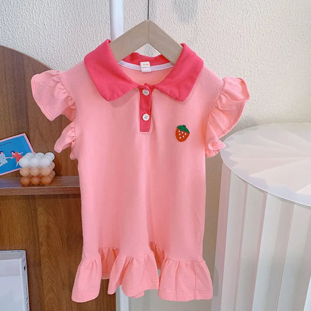 TwirlJoy Zomerjurk Meisjes – Lichtgewicht, Ademend & Comfortabel | Maat 1-5 Jaar