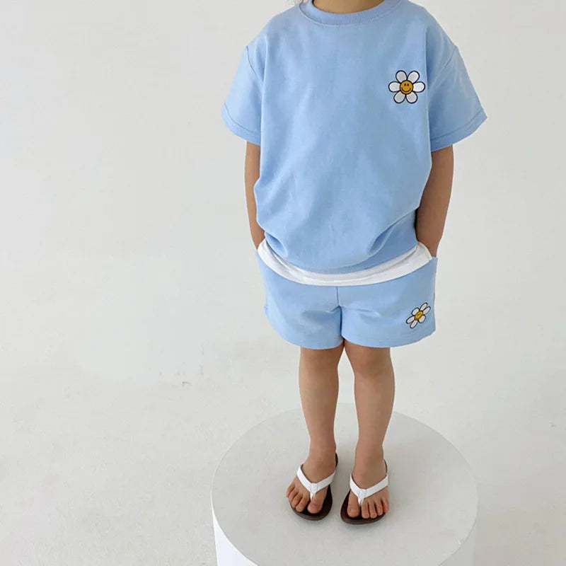 SunnyPlay Zomerset Kind – Comfortabele Zomerkleding voor Meisjes & Jongens (0-4 Jaar)