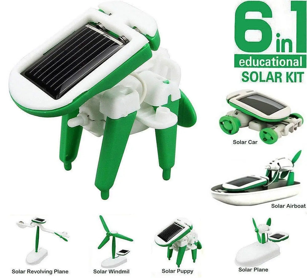 Zonne-energie Robot Bouwset – SolarForge STEM Speelgoed