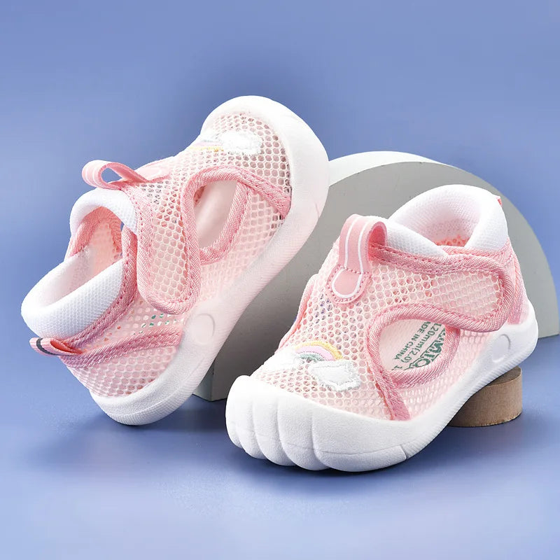 Ademende Peutersandalen met Antislip – Veilig & Comfortabel 0-4 Jaar