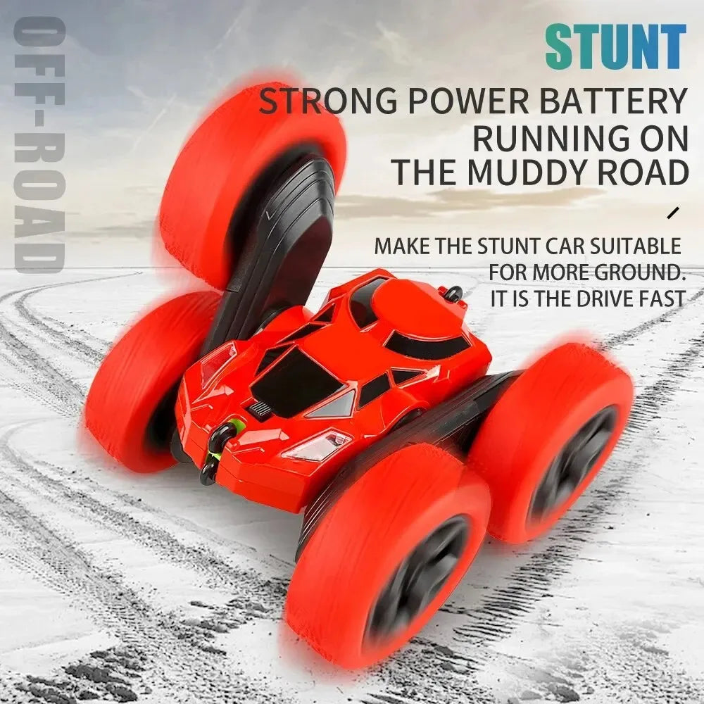 RC Stuntauto met Afstandsbediening – 360° Flips & Oplaadbaar