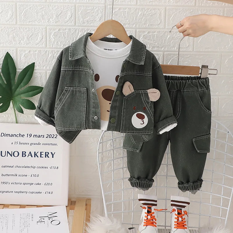 CozyKid Kinder Outfit Set – Warme, Zachte & Stijlvolle Kleding Voor Baby’s en Peuters