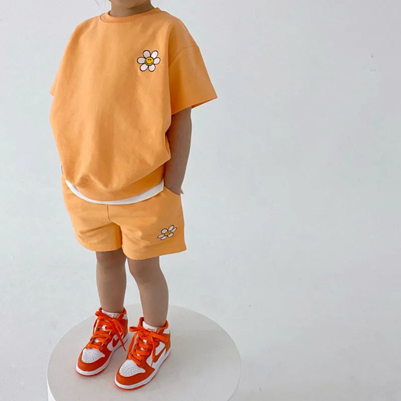 SunnyPlay Zomerset Kind – Comfortabele Zomerkleding voor Meisjes & Jongens (0-4 Jaar)