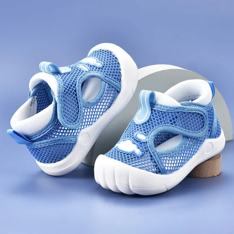 Ademende Peutersandalen met Antislip – Veilig & Comfortabel 0-4 Jaar