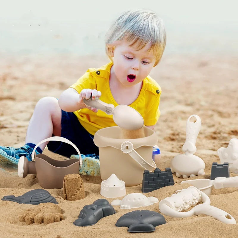 Strandspeelset Kinderen – Emmer & Zandvormen