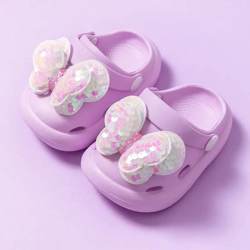 TinyCharm Zachte Sandalen – Meisjes Slippers Vlinder
