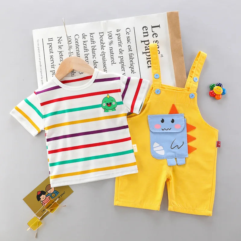 Kinderkleding Set Dino – Comfortabele Outfit voor Jongens