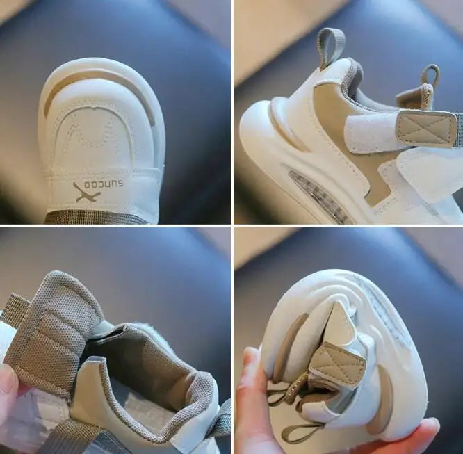 Kinder Sneakers met Klittenband – Antislip & Comfortabel | Maat 21-30