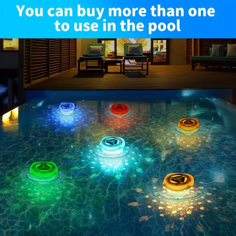 LumiWave GlowFish Waterlicht – Kleurrijke Bad- en Zwembadverlichting met Visprojecties