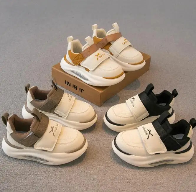 Kinder Sneakers met Klittenband – Antislip & Comfortabel | Maat 21-30