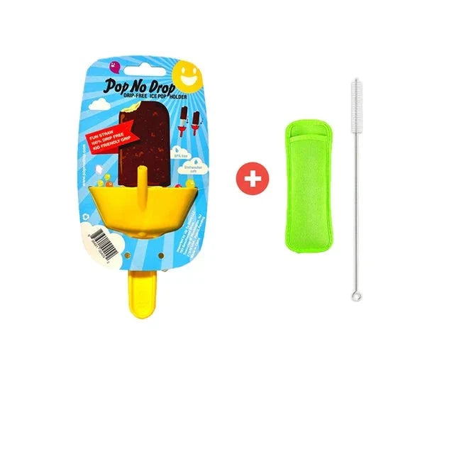 SunnyMunch DripCatch IJsjeshouder – Druipvrije IJs Lolly Houder voor Kinderen, Herbruikbaar & Morsvrij