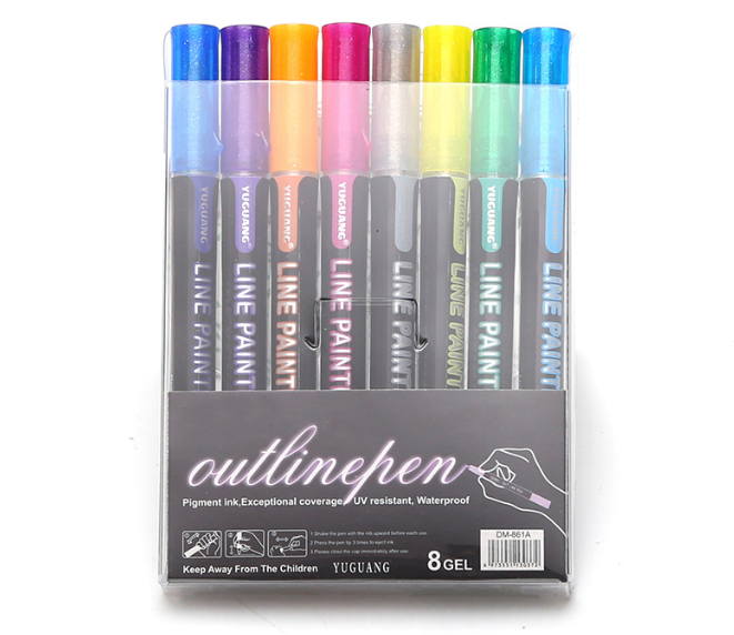 ClarityGlow Highlighters Set – Heldere Markeerstiften voor Studie en Notities