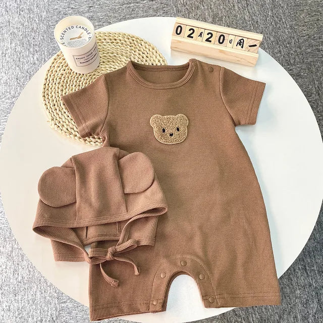 Baby Zomer Romper van Katoen – Ademend & Comfortabel