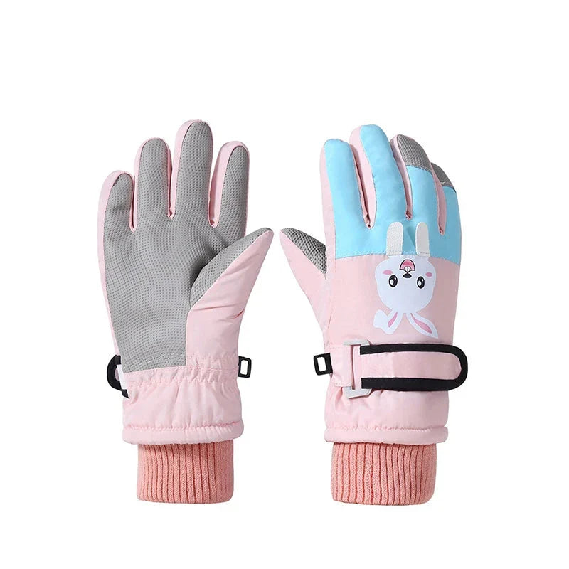 Valtrix Outdoor SnowGuard Kinder Skihandschoenen – Waterdichte Warme Winterhandschoenen voor Sneeuw en Skiën