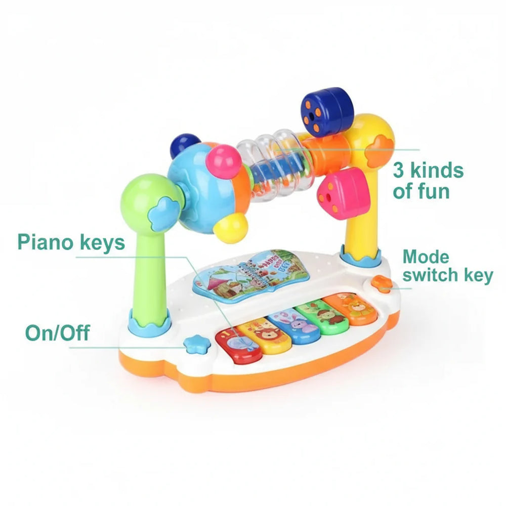 Baby Muziek Speelgoed – Interactieve Piano met Geluid & Activiteiten (0+)