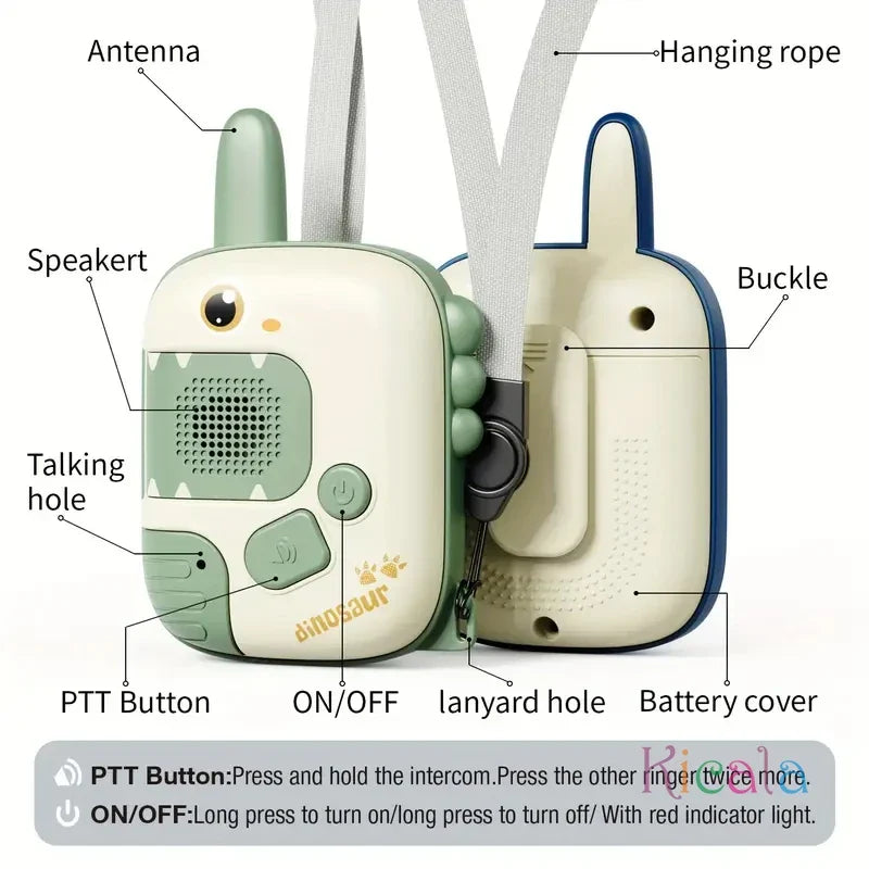 RexTalk – Dino Walkie-Talkies voor Kinderen
