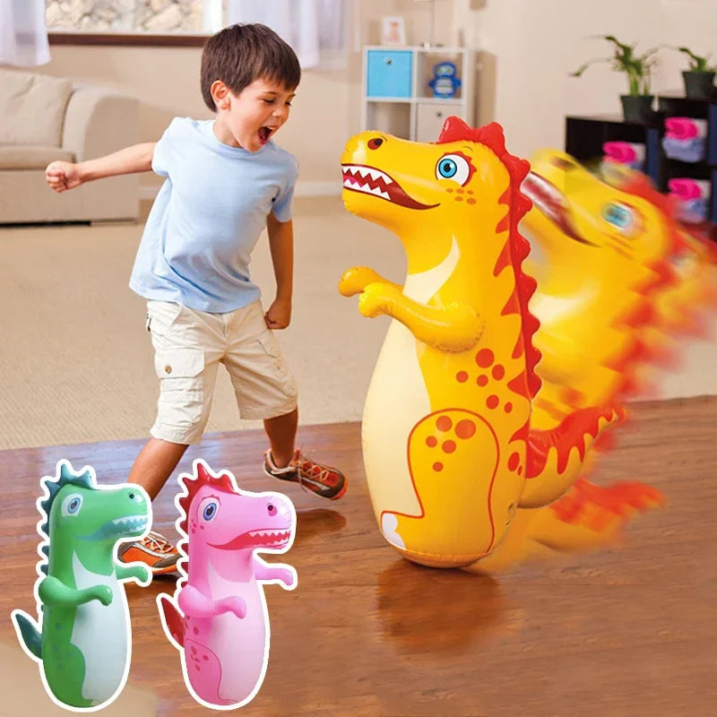 Opblaasbare Kinder Bokszak RexPlay – Veilig Actief Spelen & Coördinatie voor Binnen
