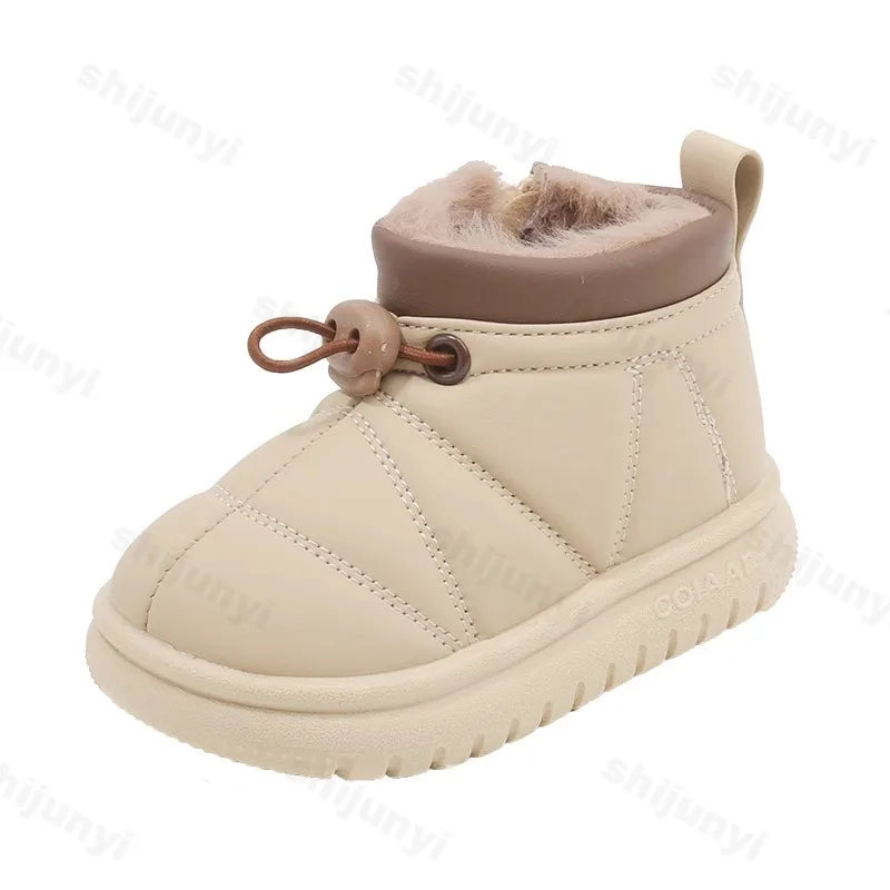 Nordiva Kids FrostStep Kinder Winterschoenen – Warme Antislip Winterlaarsjes voor Baby en Peuter