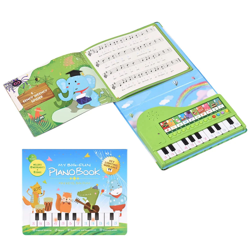 Melody Explorer Muzikaal Speelboek Piano – Leer Spelenderwijs Muziek & Creativiteit