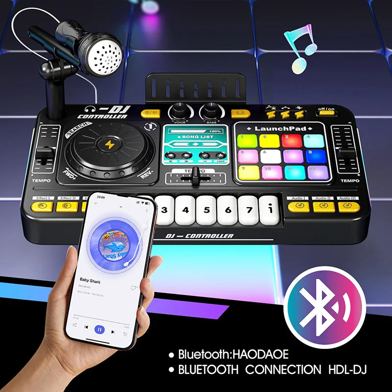 DJ Mixer Speelgoed Kind – Muziek & Beat Maker met Licht