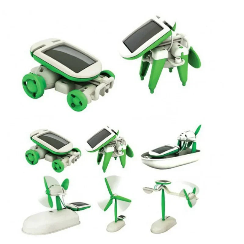Zonne-energie Robot Bouwset – SolarForge STEM Speelgoed