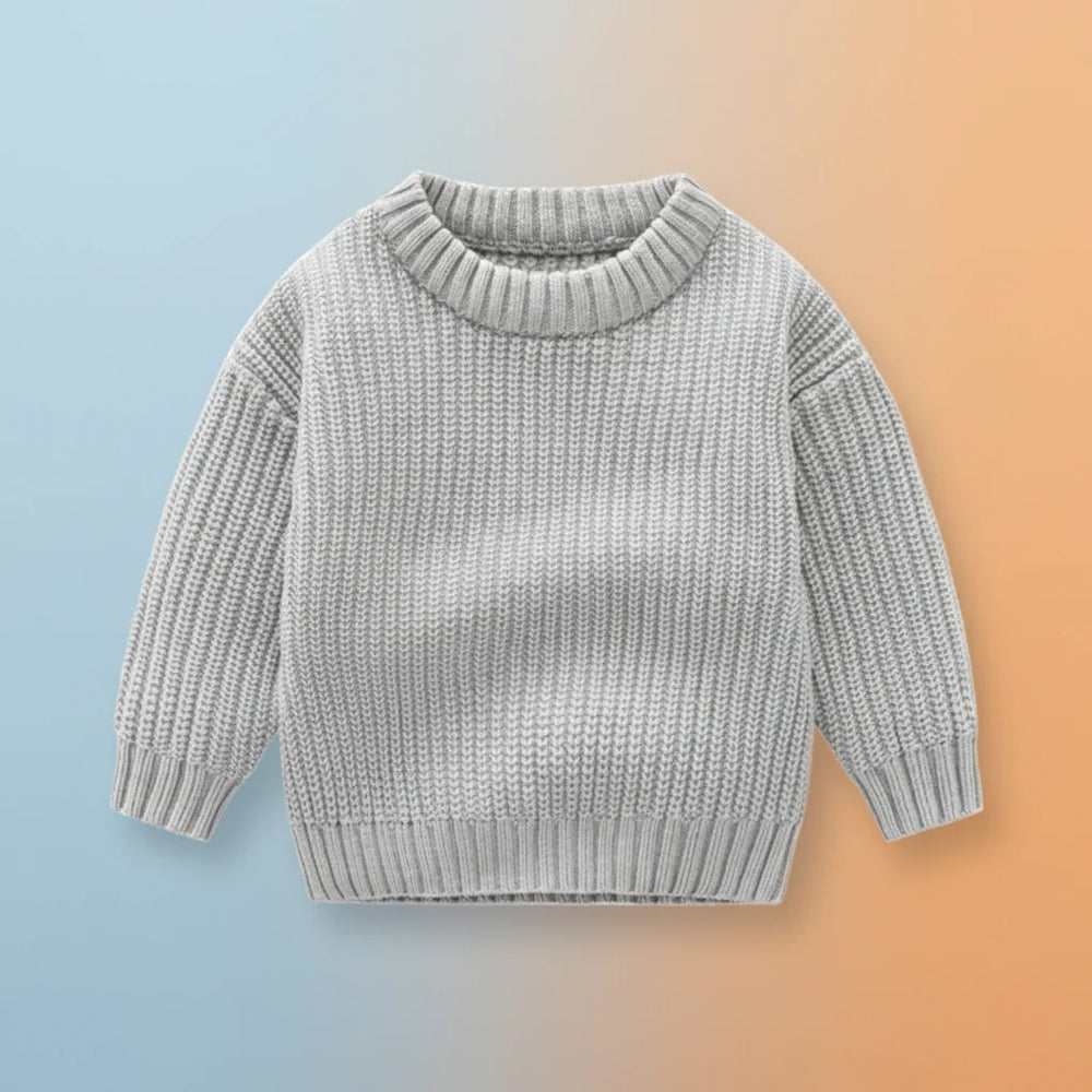 Veluro Kids CozyNest Kindertrui – Warme Gebreide Wintertrui voor Baby & Peuter (Maat 66–130)