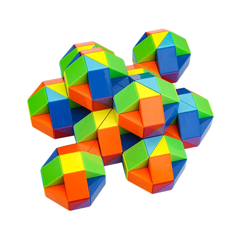 Puzzelkubus 72 Segmenten – Creatief Denkspel & Fidget Speelgoed