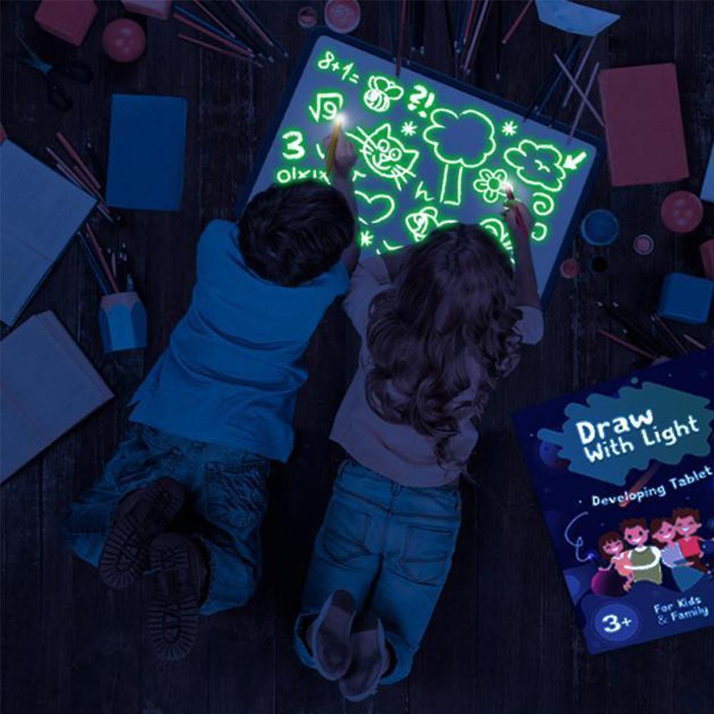 Tekenbord met Licht – Glow-in-the-Dark Tekenbord Kinderen