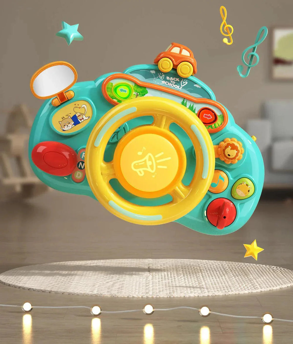 Interactief Stuurwiel Speelgoed – Licht & Muziek | Vanaf 12 mnd