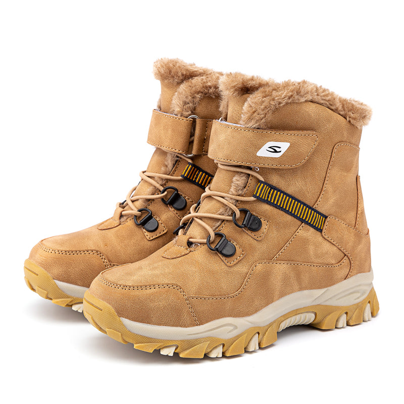 NordicStep Waterdichte Snowboots voor Kinderen – Warme Winterlaarzen met Antislip Zool