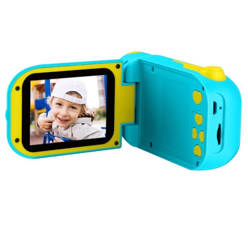 MiniSnap Kinder Camera – 12MP Digitale Speelgoedcamera met Filters, Video & Spelletjes voor Creatieve Kinderen