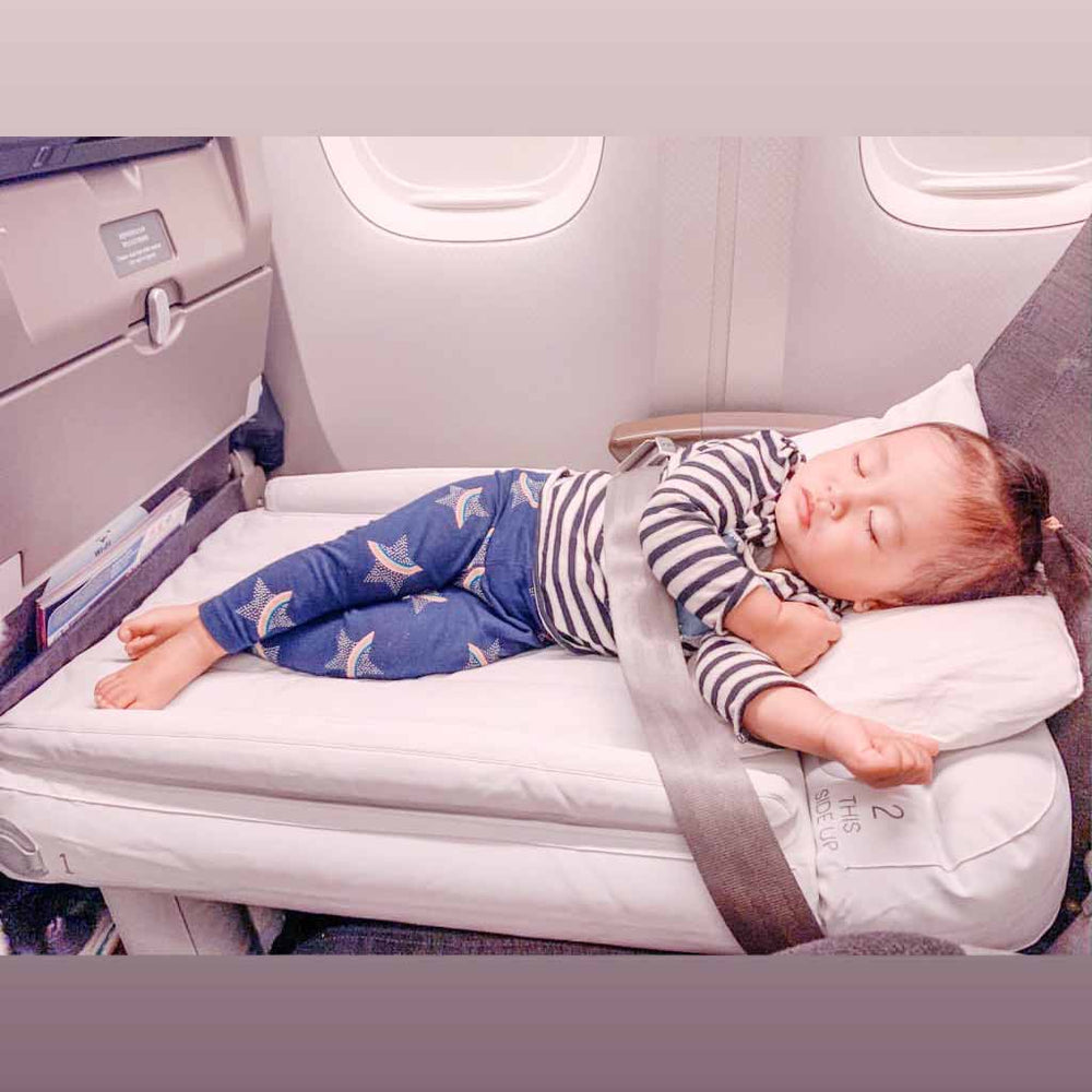 Kinder Reismatras – Opblaasbaar Luchtbed met Pomp | Comfortabel Slaapplekje voor Auto, Vliegtuig & Vakantie