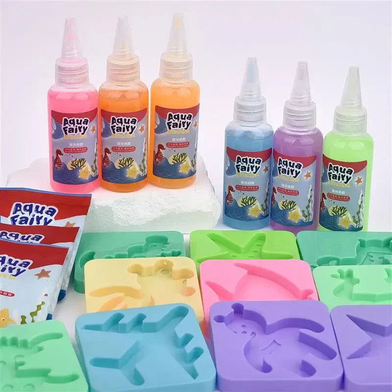 Magisch Water Knutselpakket voor Kinderen – Maak en Speel met Kleurrijke Diertjes +3 Jaar