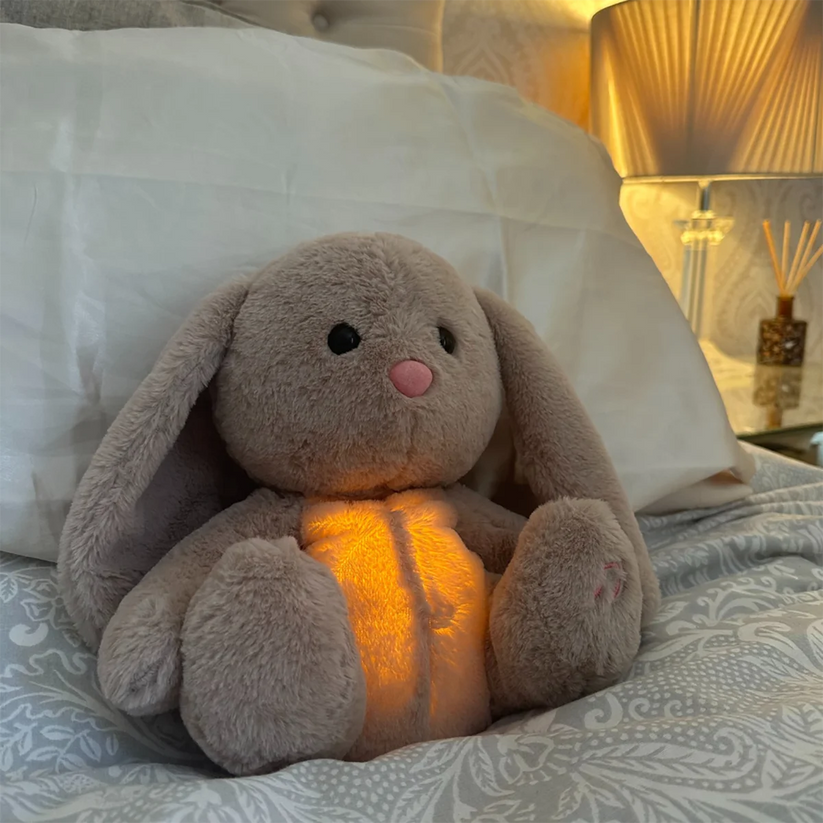 Ademhalingsknuffel – Slaapknuffel met Licht, Geluid & Ademhaling