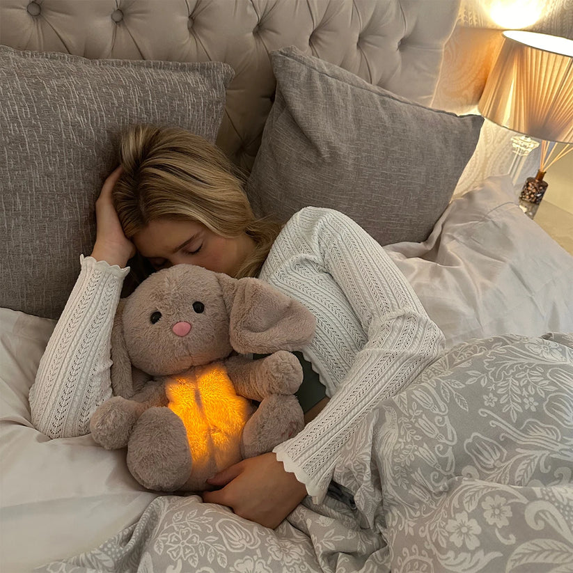 Ademhalingsknuffel – Slaapknuffel met Licht, Geluid & Ademhaling