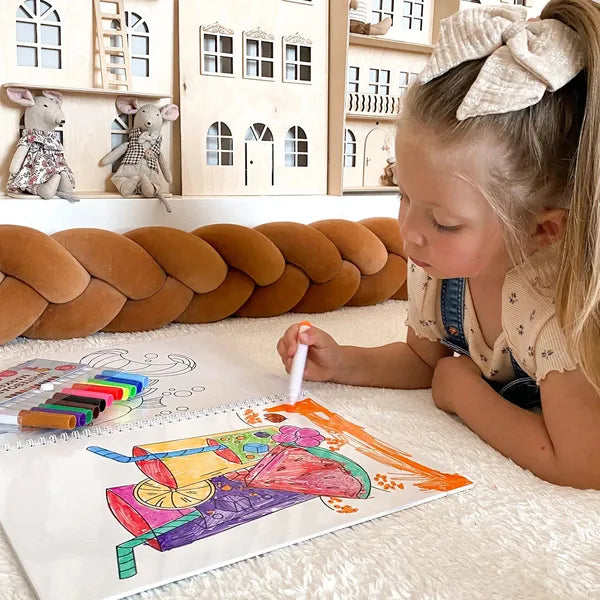 Montessori Waterstiften voor Kinderen – Magische Water Markers voor Herbruikbaar Tekenen
