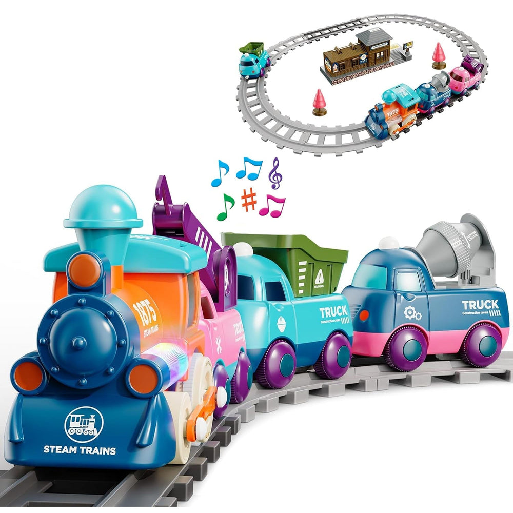 Muzikale Speelgoedtrein voor Peuters – Licht, Geluid & Bewegend Speelplezier