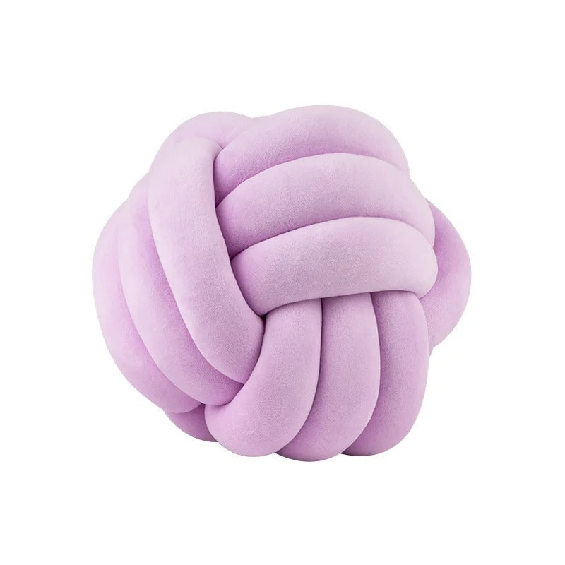 Gewogen knoopkussen met handopeningen – zachte pluche, twee gewichten, handwas | knuffelkussen