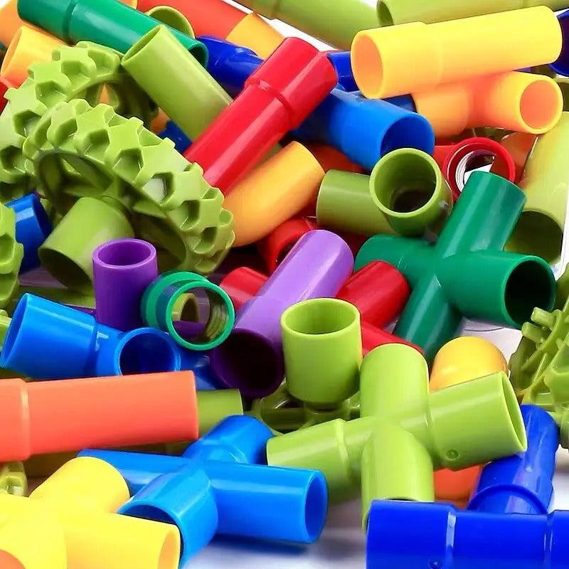 Waterbaan Bouwset voor Kinderen – Creatief Water Speelgoed om Zelf te Bouwen
