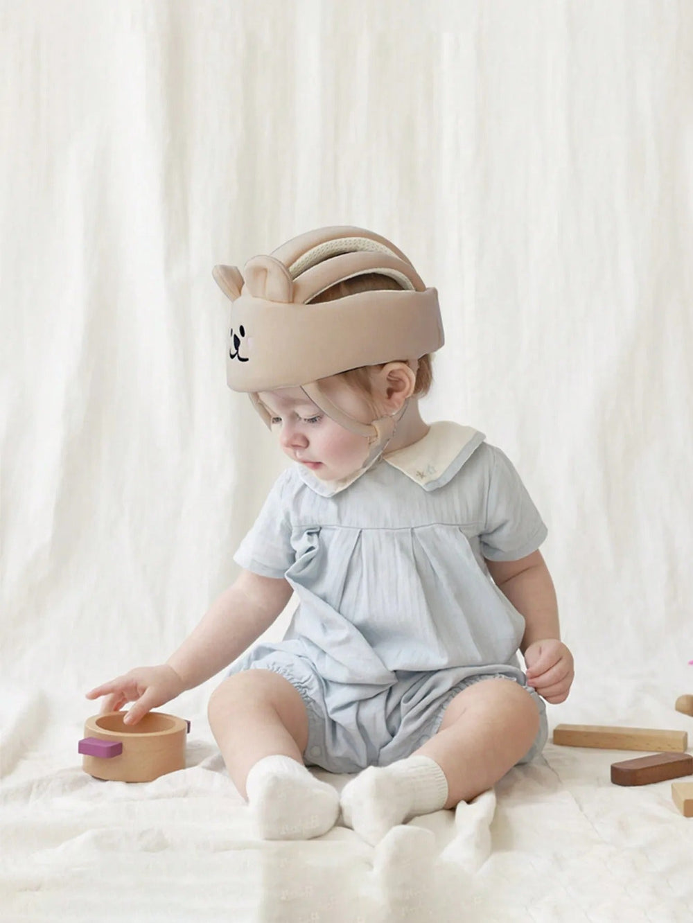 Baby Beschermhelm – Zachte Hoofdbeschermer voor Eerste Stapjes
