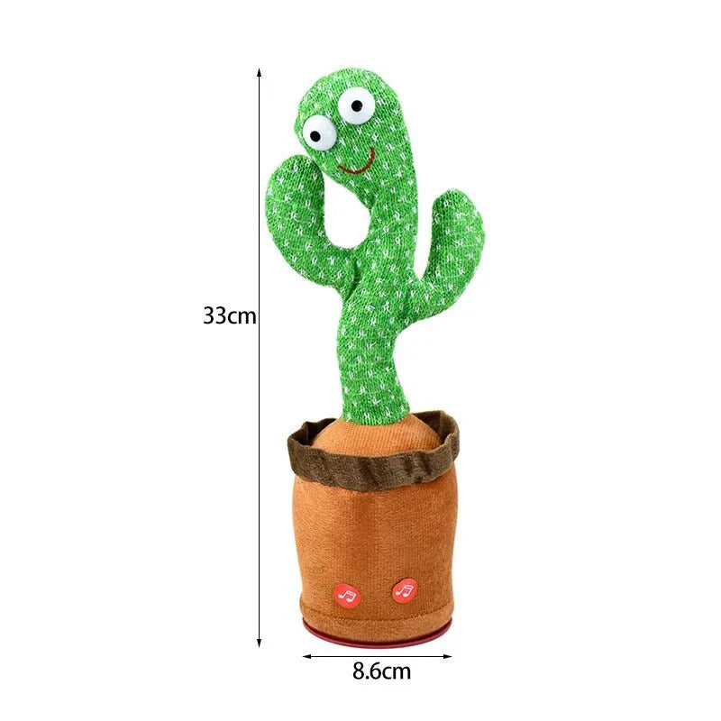 Interactieve Dansende Cactus – Spraakherhaling & Muziek Speelgoed voor Kinderen
