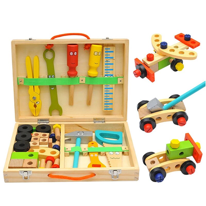 Montessori Bouwset voor Kinderen – Creatief Educatief Speelgoed dat Motoriek en Denken Stimuleert