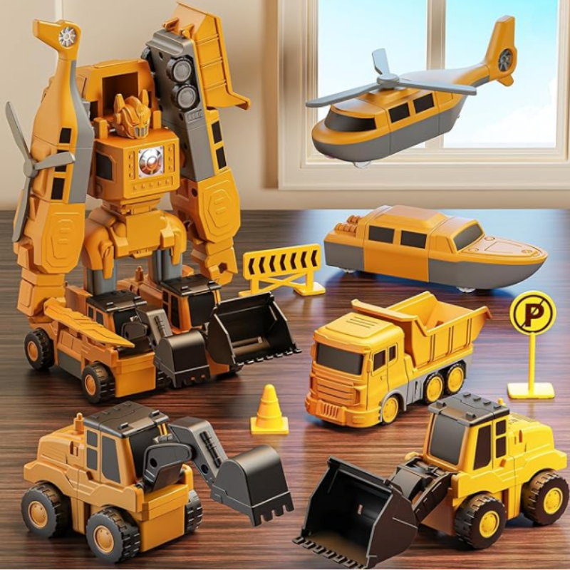 Magnetische Bouwset voor Kinderen – FlexiMag Builder | Creëer Voertuigen & Robots