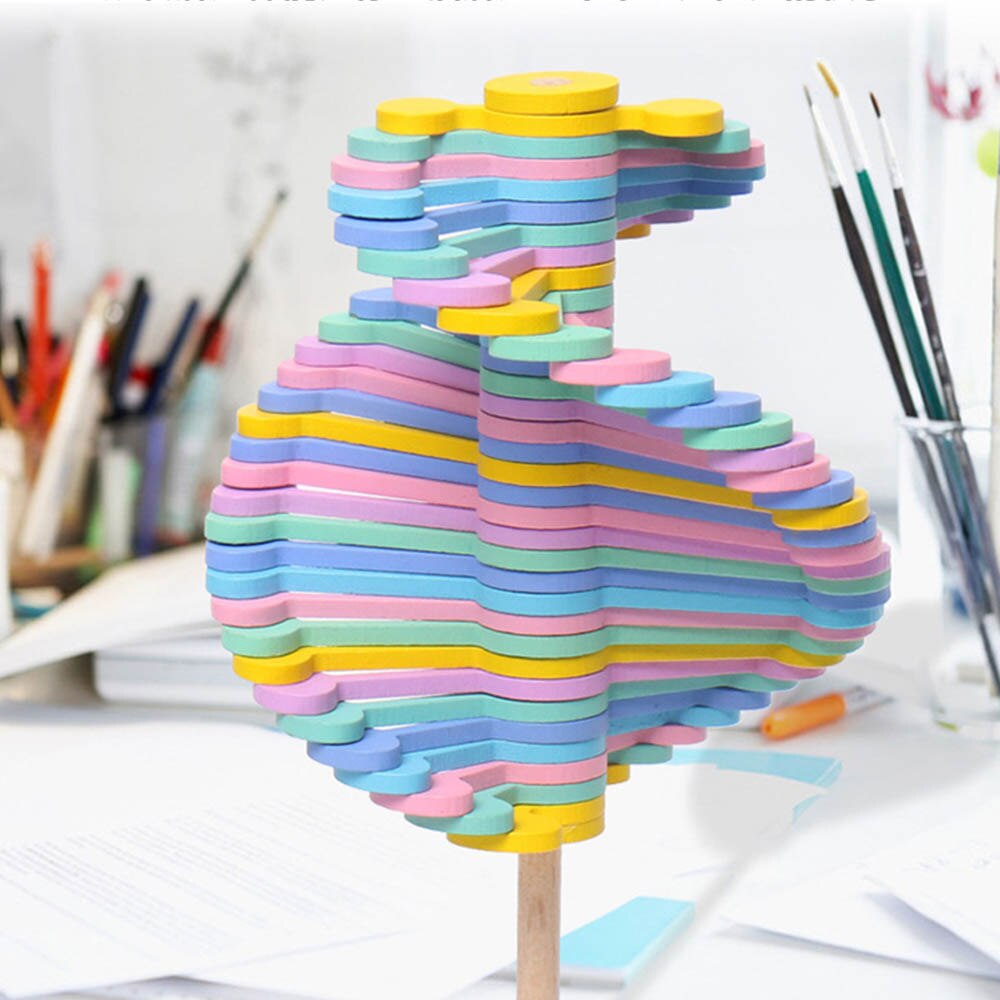 Houten Anti-Stress Speelgoed – FlowStick voor Directe Ontspanning en Focus