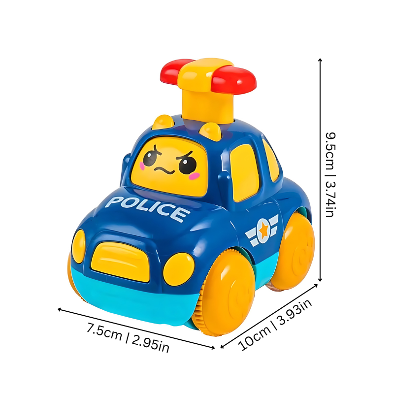 TurboTrekker Zelfrijdende Speelauto’s – Interactief Kinderspeelgoed voor 2-5 Jaar, Motoriek & Creativiteit