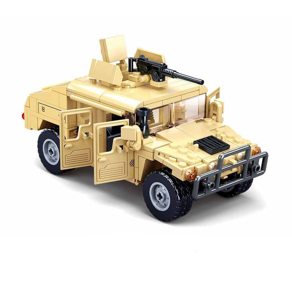 Legertruck Bouwset voor Kids – 265-delig Militair Speelgoed voor Jongens en Meisjes