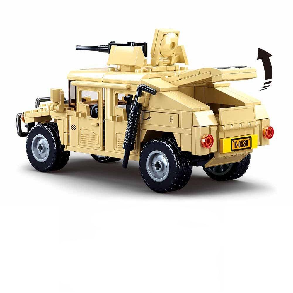Legertruck Bouwset voor Kids – 265-delig Militair Speelgoed voor Jongens en Meisjes