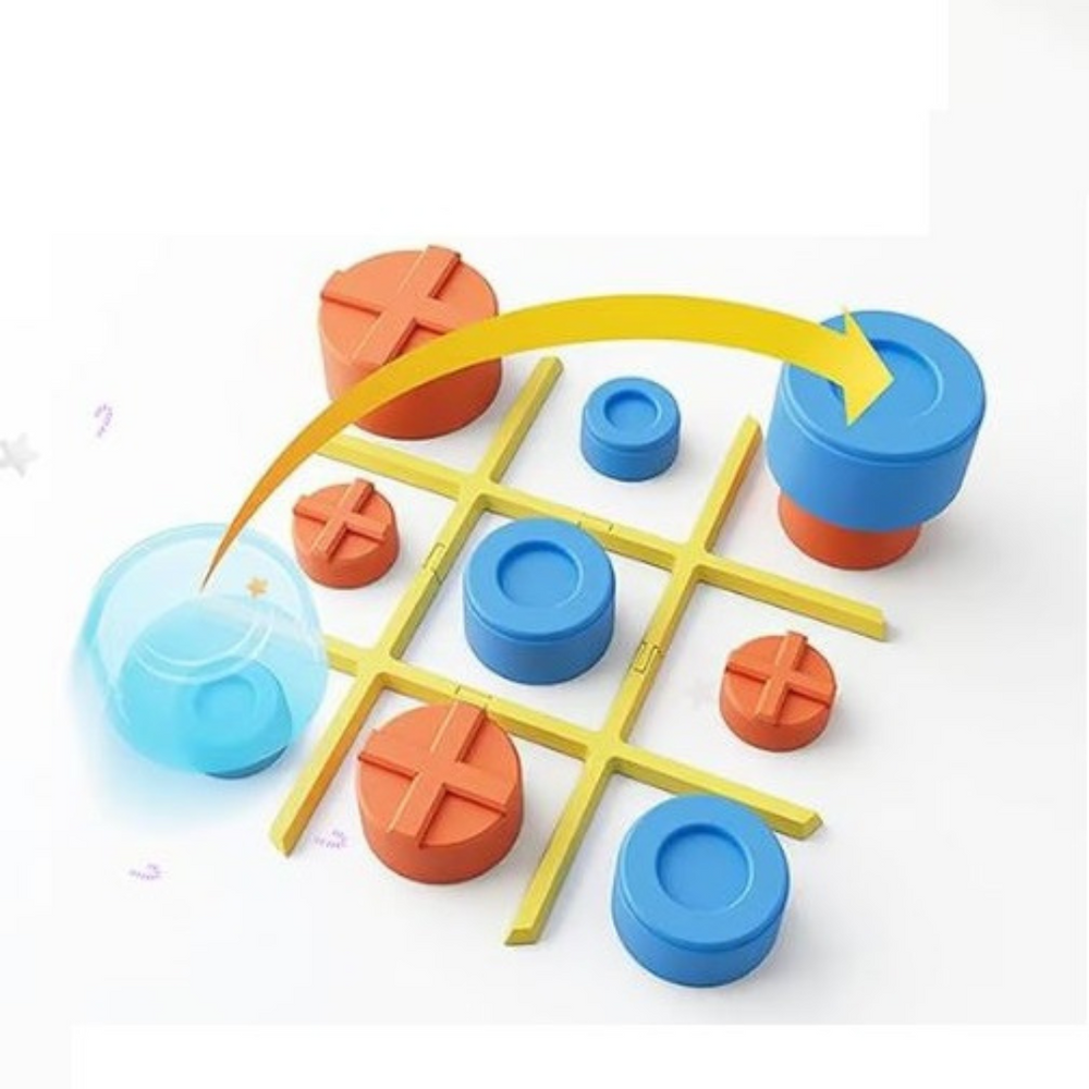 3-in-1 Boter Kaas en Eieren Spel – Geheugentraining & Strategie voor Kinderen vanaf 3 Jaar