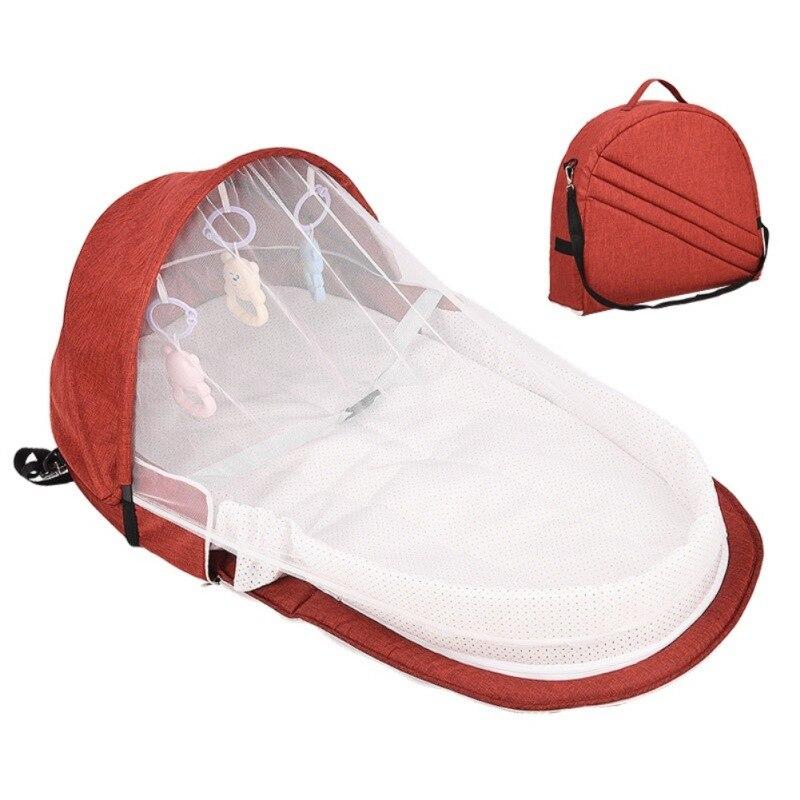 Opvouwbaar Baby Reisbed – Met Muskietennet & Zonnescherm (0–18 maanden)